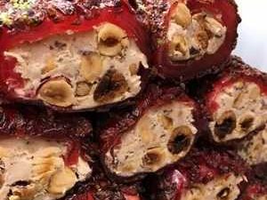 ZELİŞLİ NARLI BROWNİLİ FINDIKLI VE KREMALI LOKUM