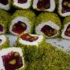 Sultan Narlı Fitil Toz Antep Fıstıklı Sarma Lokum