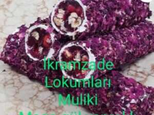 Browni Muluki Sultan Güllü Fındıklı Gül Yaprağı Kaplı Lokum S.K-664