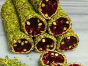 Muluki Narlı Antepfïstıklı File Antepfıstıgı Kaplı Lokum S.K-665