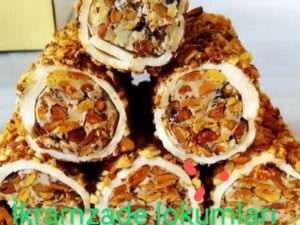 Browni Sultan  Lüx Bademli Kırık Badem Kaplı Lokum S.K-661