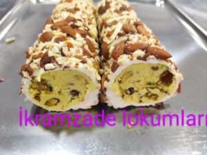 Browni Limonlu Kremalı Antep Fıstıgı Badem Kaplı Lokum S.K-645
