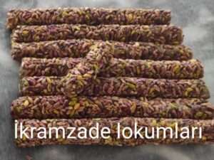 Şeker İlavesiz Lokum Muluki Antep Fıstıgı Kaplı Lokum S.K-643